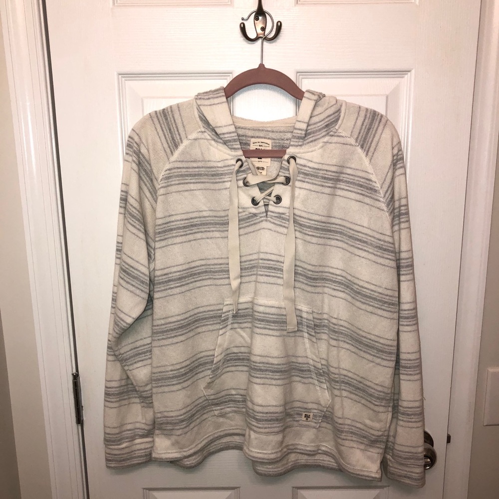 Knit sweatshirt